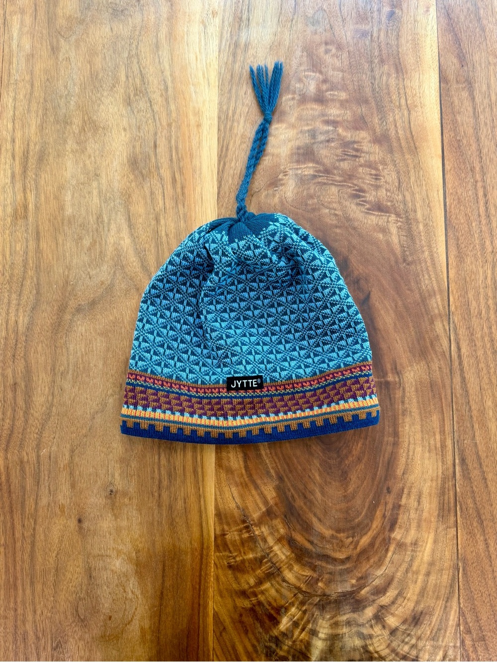 Jytte Tyrol Tassel Beanie, Slate